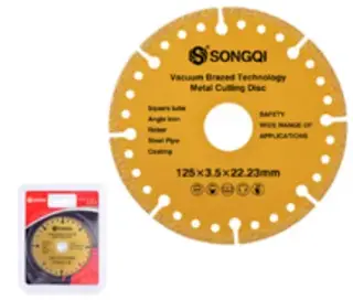 Cutting Iron Brazed Saw Blade